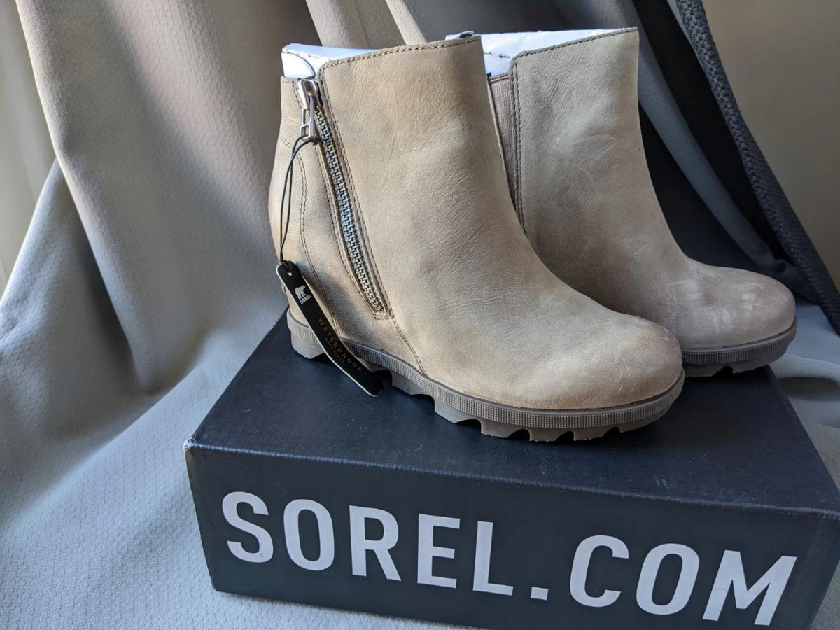 Sorel store gray wedge