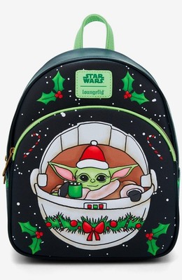 Loungefly Star Wars The Mandalorian Grogu Cocoa Holiday Mini  display picture 3