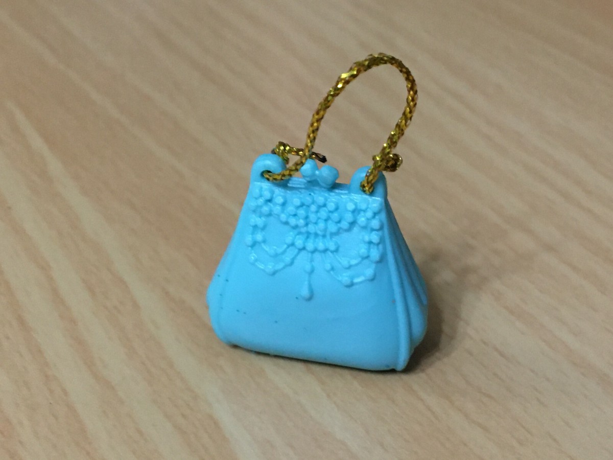 Barbie Doll My Scene Fashion Fever Turquoise Bag Purse Accessory