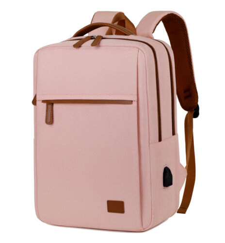 Mochila Hombres Mujeres 15.6 Pulgadas Laptop Mochila Estudiante Mochila Escolar Hombre - Imagen 28 de 28