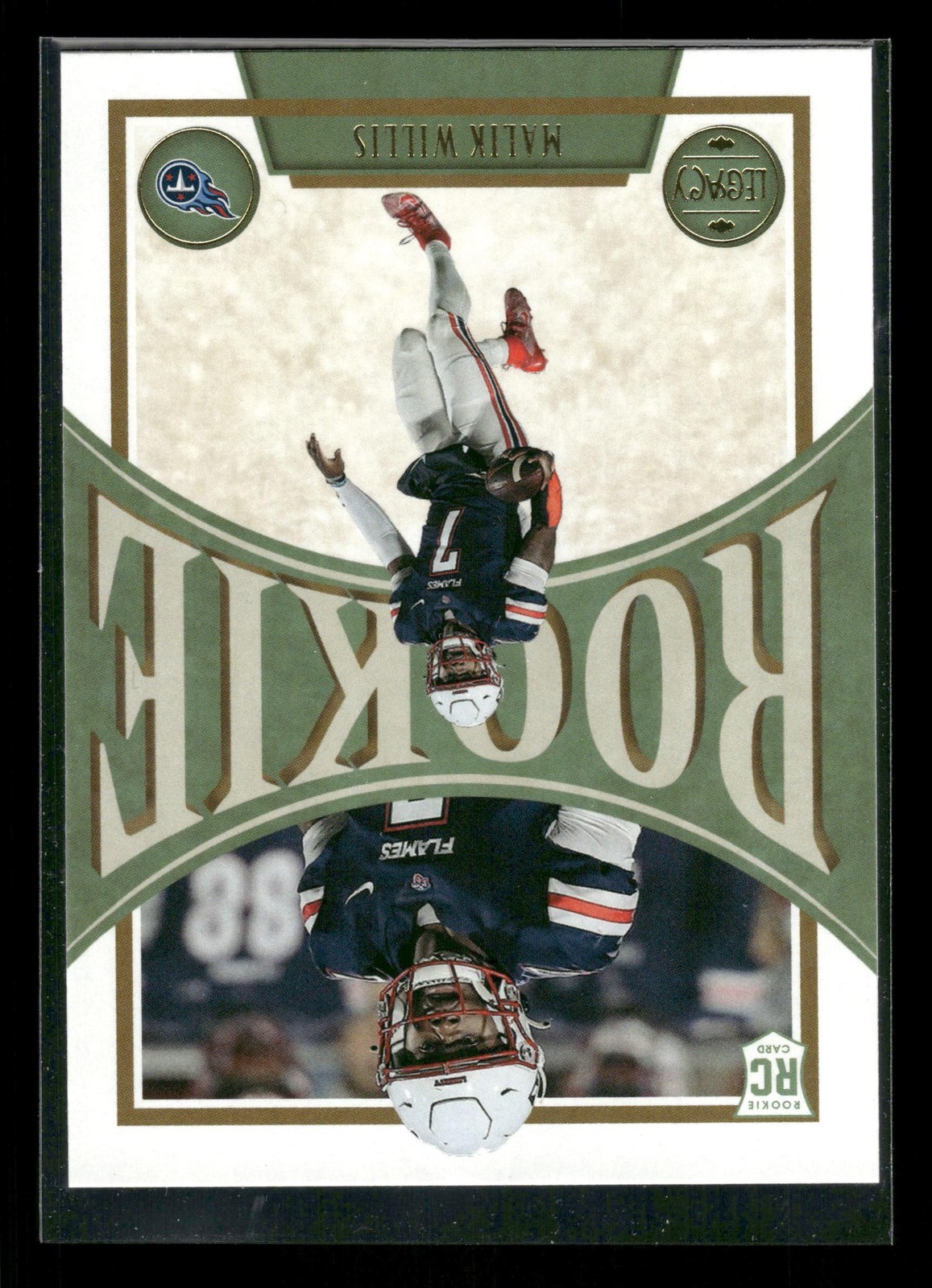 Malik Willis Rookie RC 2022 Panini Legacy #143 Card TCCCX