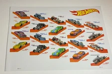 2018 REAL USPS - MADE IN THE USA Authentic NOT FAKE!  Hot Wheels Forever Stamps