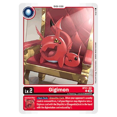 Digimon Card Game - World Convergence - Gigimon - (C) - BT21-001