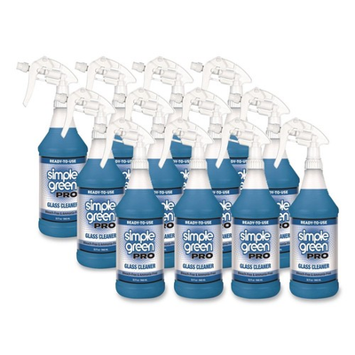 #ad Simple Green 1101032 32 oz Ready To Use Pro Glass Cleaner 12 Carton New $65.57
