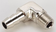 JEGS NPT 90-Degree Hose Barb Fitting 1/8 in. NPT to 5/16 in. Hose,