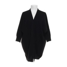 Stefanel, Strickjacke, Damen, Größe: M, Schwarz, Kaschmir, Einfarbig #jHV