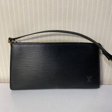 Louis Vuitton Epi Pochette Accessoires Black