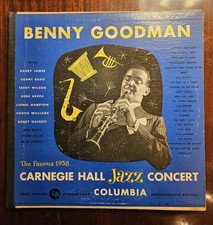 Benny Goodman - 1938 Carnegie Hall Jazz 1st Press 1950 RARE with radio script!!