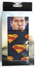 Superman Justice League Crew Socks 2 pair in gift box Hyp super hero NEW