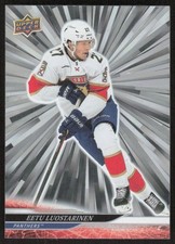 2024-25 UD Series 2 Eetu Luostarinen 321 Outburst