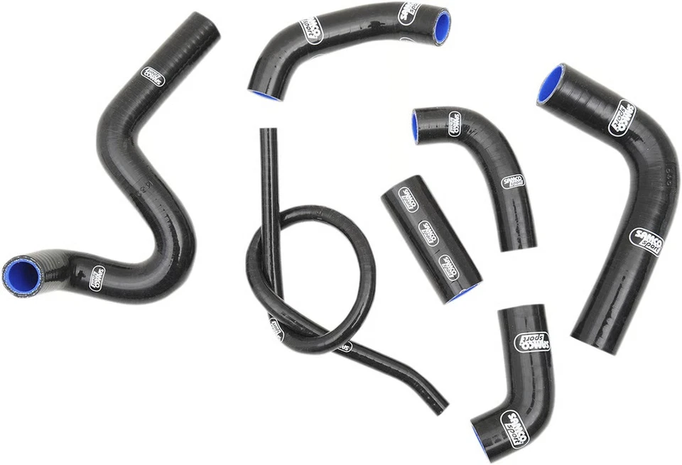 Kit de manguera de radiador Samco Sport - negro motocicleta bicicleta de calle moto de tierra DUC8-BK Foto 2 de 4