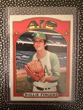 1972 Topps Set-Break #241 HOF Legend Rollie Fingers VGEX *GMCARDS* OAKLAND A’S