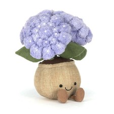 Jellycat amuse hydrangea-purple flower plant-brand new with label/dust bag