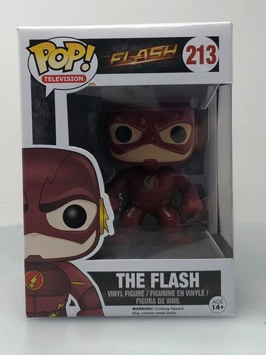 Funko POP! Television DC The Flash #213 Vinyl Figure DAMAGED BOX SEE PICS
