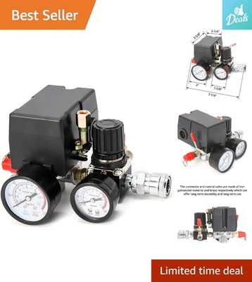 #ad #ad Portable Air Compressor Pressure Regulator 90 120PSI with Durable Setup $34.19