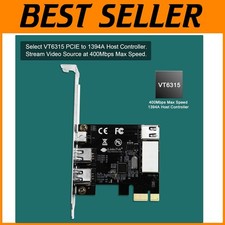 1394A FireWire Card for Cameras and Camcorders