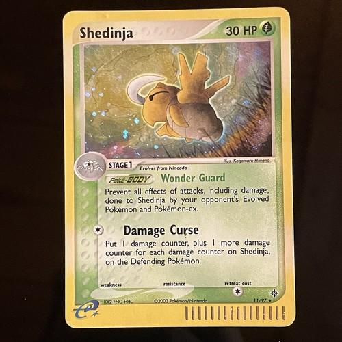 Shedinja 11/97 EX Dragon Holo MP