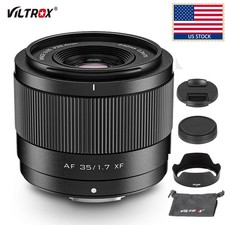 VILTROX AF 35mm F1.7 Large Aperture APS-C STM Auto Focus Prime Lens for Fuji XF