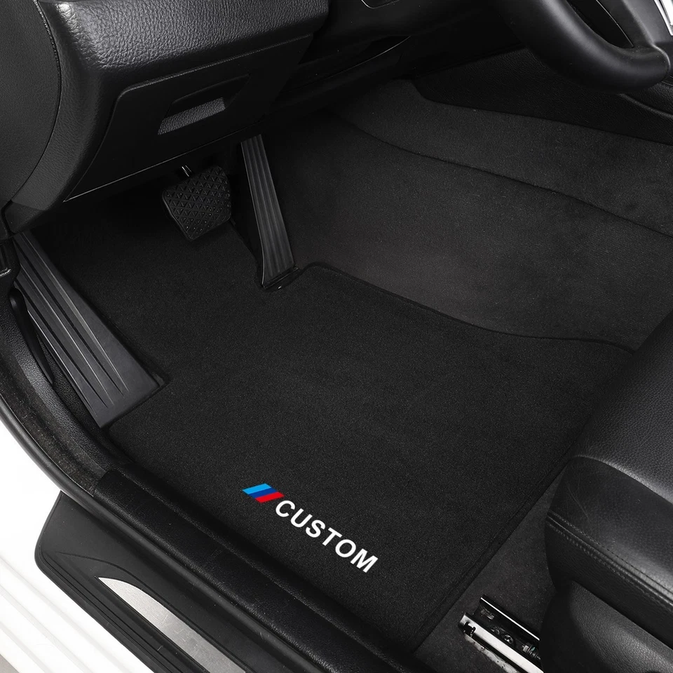For BMW M6 F13 2012-2018 Custom Black Velour Carpet Car Floor Mats Liners - Imagem 2 de 4
