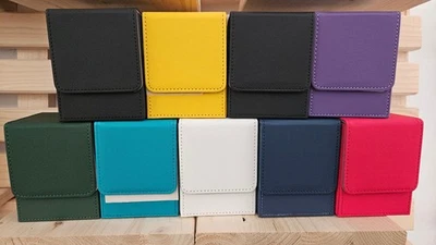 MARKENLOS Premium Deck Box 100+ Karten MTG Magic Pokémon Yu-Gi-Oh TCG Case starke Magnete