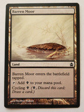1x Barren Moor Commander 2011 MTG Magic the Gathering LP