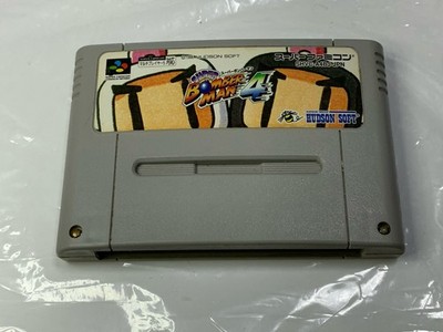 Super Bomberman 4 (Nintendo Super Famicom, 1996) Cartridge Only Japan Tested