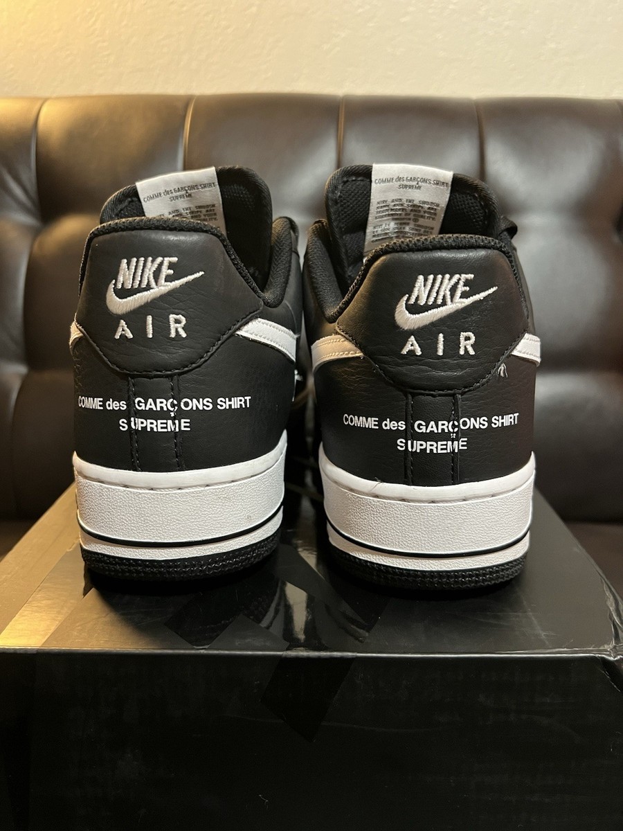 Size 11 - Nike Supreme x Comme des Garçons SHIRT x Air Force 1 Low