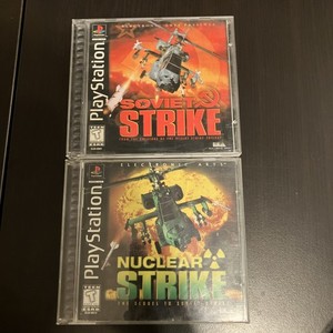 Soviet Strike Sur PS1 (Playstation) - Complet, Boîtier Cassé