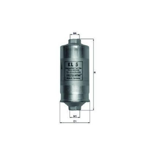 Kraftstofffilter FüR Ford Granada GNU GU 2.8 77 Bis 81 Mahle QualitäT 71736112-image