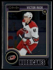 2014-15 O-Pee-Chee Platinum #190 Victor Rask RC Carolina Hurricanes