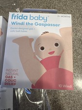 Frida Baby Windi Gas Passer 1 Pk Of 10ea Baby Gas Colic Relief Made in USA NEW