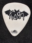 Korn James Munky Shaffer Guitar Pick 2010 Remember Who You Are Tour WHITE/BLACK — photo 1