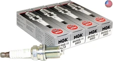 NGK 6953 Spark Plug BKR5E-11 - Pack of 4