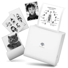 Phomemo M02 Mini Printer Smartphone Compatible Thermal Printer Mobile Printer