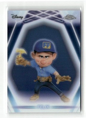 2026 Topps Disney Neon #CNE-108 Fix-It Felix Base Chrome Neon-Etch