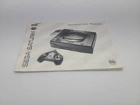 Official SEGA Saturn Model 1 One System Console Instruction Manual OEM
