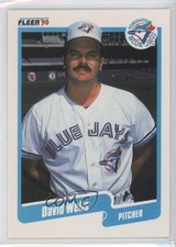 1990 Fleer David Wells #96 xz4