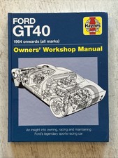 Haynes Manual H5114 - Ford GT40, 1964 onwards...