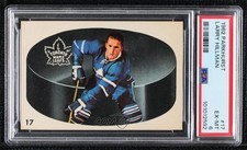 1962-63 Parkhurst Larry Hillman #17 PSA 6 4gd