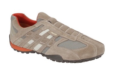 Geox Schuhe SNAKE beige Herrenschuhe sportliche Slipper U4207L 02214 C0845 NEU