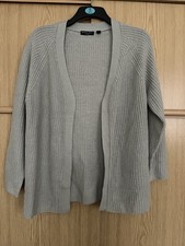 Beave Soul Sage Green Cardigan Size Medium Women?s Open Knit Long Jumper