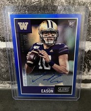 2020 Panini Score Jacob Eason #354 Artists Proof Rookie RC Auto Autograph Rare