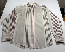 Vintage Wrangler Western Shirt Men's 15 1/2 - 34 X-Long Tails