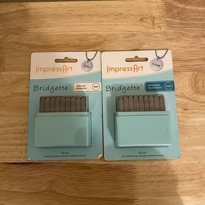 Impressart Bridgette Upper & Lowercase 3MM-Basic Metal Stamps 27Pc Per Pack