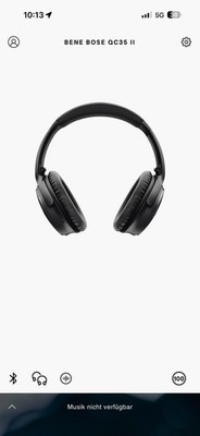 Bose QuietComfort 35 II Bluetooth Kopfhörer - Schwarz (789564-0010)