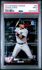 2017 Bowman Chrome Aaron Judge #56 "Batting" Rookie Card PSA 9 MINT