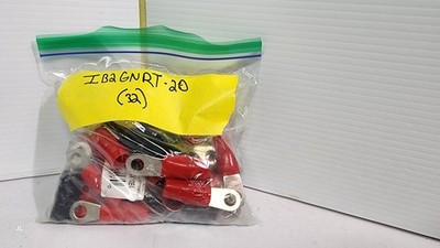 New - Install Bay #IB2GNRT-20 Nickle coated ring terminal, 2 Gauge 5/16 Inch
