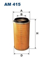 Luftfilter Filtron AM 415 Filtereinsatz FüR VW 35 55 28 40 363 CP LT 281 1 291