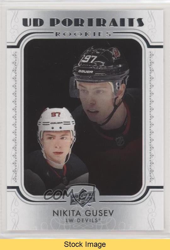 Nikita Gusev #P-82 2019-20 Upper Deck Hockey UD Portraits - Rookies