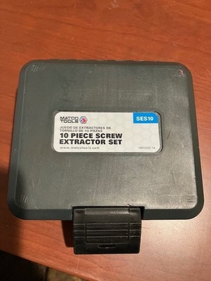 Matco Tools 10 piece Screw Extractor Set SES10